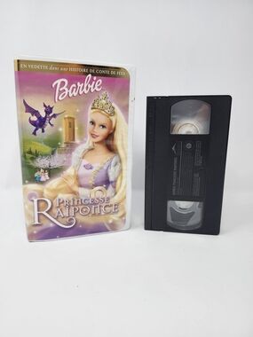 Barbie Princesse Raiponce VHS Tested French